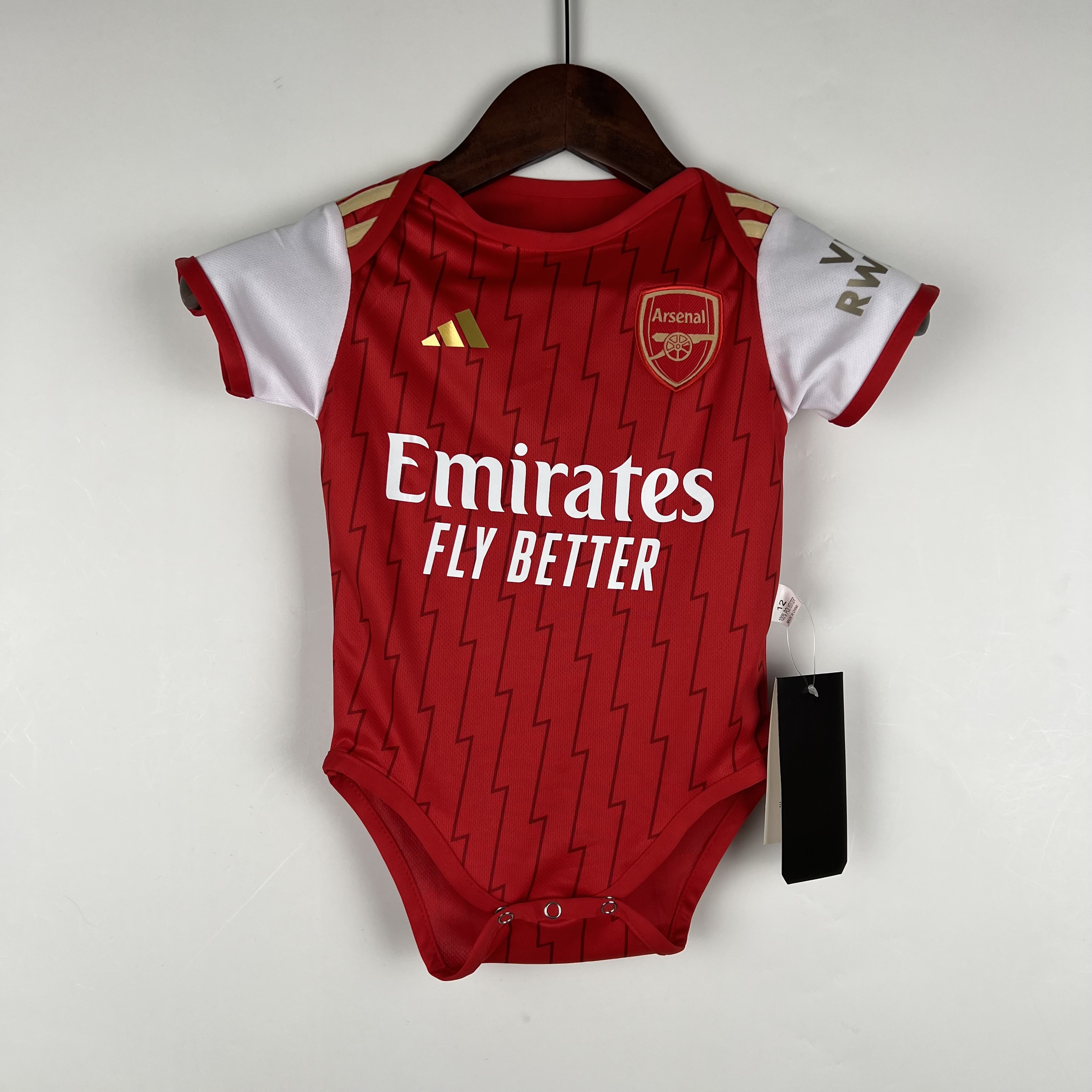 Arsenal 23-24 Home Stadium Baby Crawling Suit
